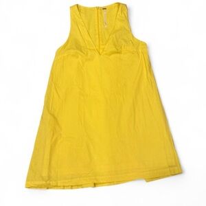 Free People Cotton Mini Tank Dress S Cottagecore‎ Softgirl Dainty Sun Dress